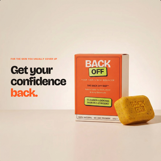 The Back Off Bar™ — Natural Soap for Back, Chest & Body Acne