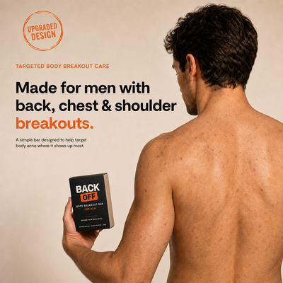 The Back Off Bar™ — Natural Soap for Back, Chest & Body Acne