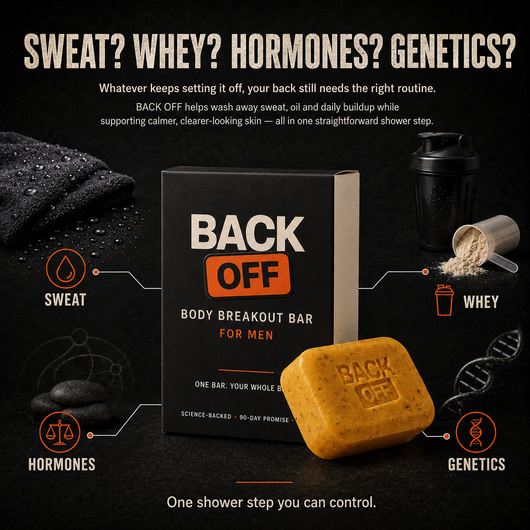 The Back Off Bar™ — Natural Soap for Back, Chest & Body Acne